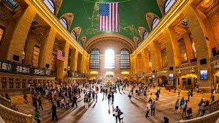 Walking Tour of Grand Central Terminal — New York City 【4K】🇺🇸 [upl. by Dorcas]