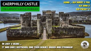 Caerphilly Castle  The Largest in Wales 2nd in Britain [upl. by Noruq582]