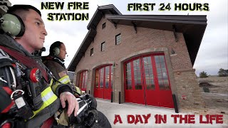 First 24 Hours in a New Fire Station  A Day in the Life [upl. by Egin157]