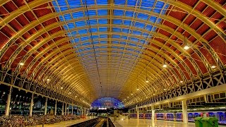 A Walk Around Londons Paddington Railway Station [upl. by Ahsehyt451]