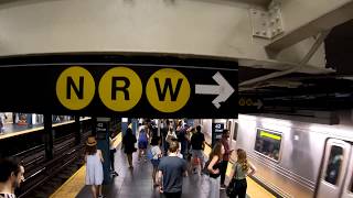 ⁴ᴷ The Busiest NYC Subway Station Times Square–42nd StreetPort Authority Bus Terminal [upl. by Leroi]