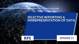 Selective Reporting amp Misrepresentation of Data  Episode 11  Research Ethics [upl. by Annaesor]