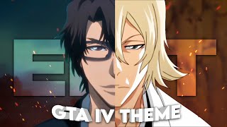 Aizen x Urahara  GTA IV Theme Edit [upl. by Rafaelle283]